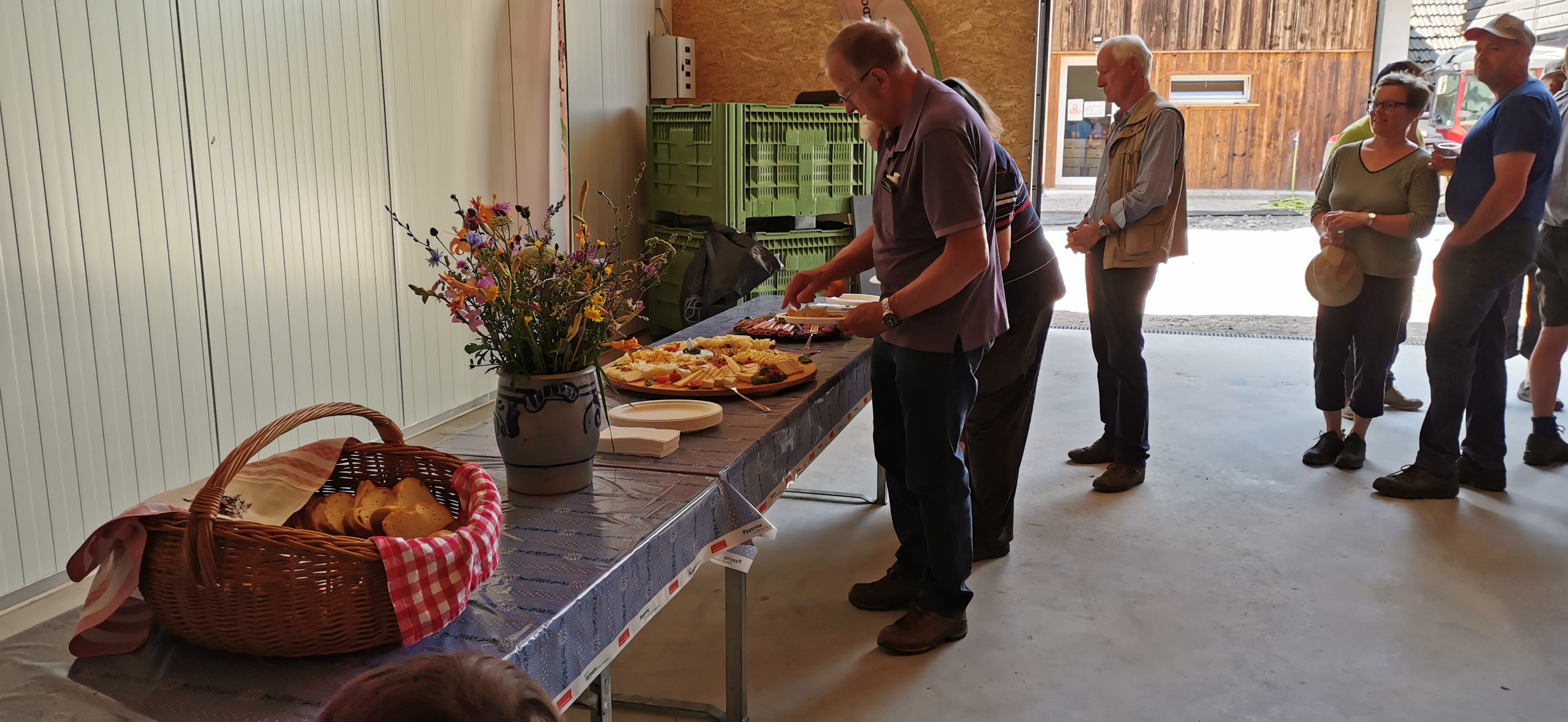 Betriebsbesuch Messerli Obst